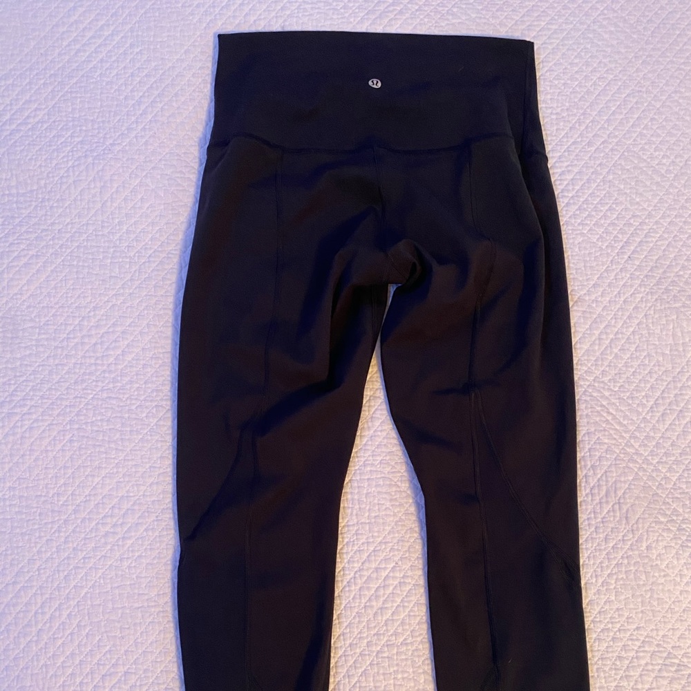 Lululemon Wunder Under Scalloped Hem High-Rise Crop 23” *Luxtreme